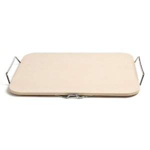 Khay đá chữ nhật nướng pizza/bánh mì dk37.5x30.5cm