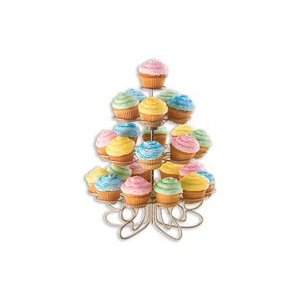 Tháp đựng 24 bánh cupcake mini