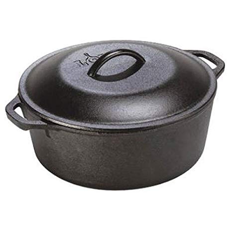 Bộ nồi gang Lodge đường kính 21.5 cm - dung tích 1.9 lít