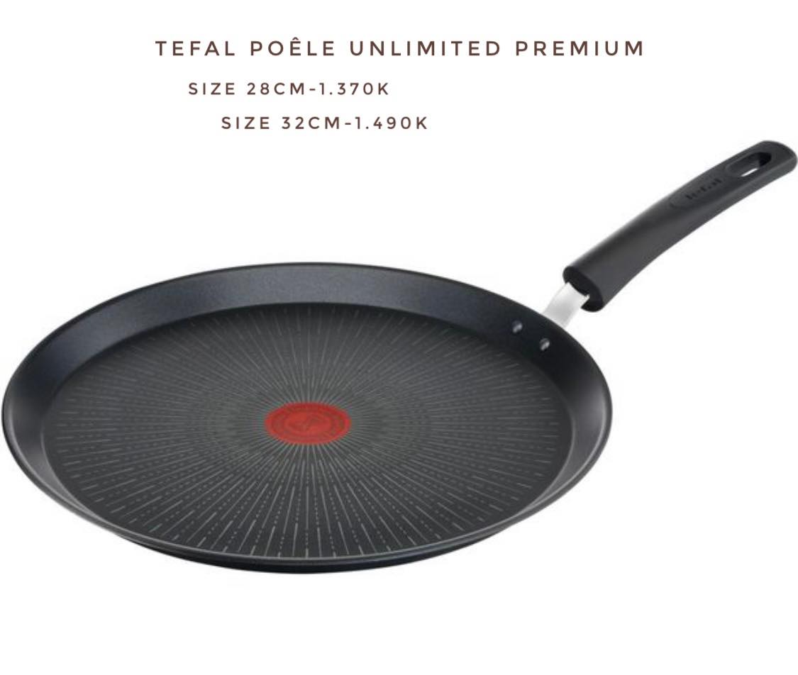 Chảo Crep Tefal Poêle Unlimited Premium (32cm)