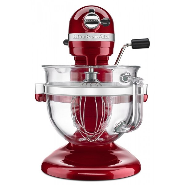 Máy đánh trứng KitchenAid 6-Qt. Pro 600 thiết kế thố thuỷ tinh chịu lực (màu đen)