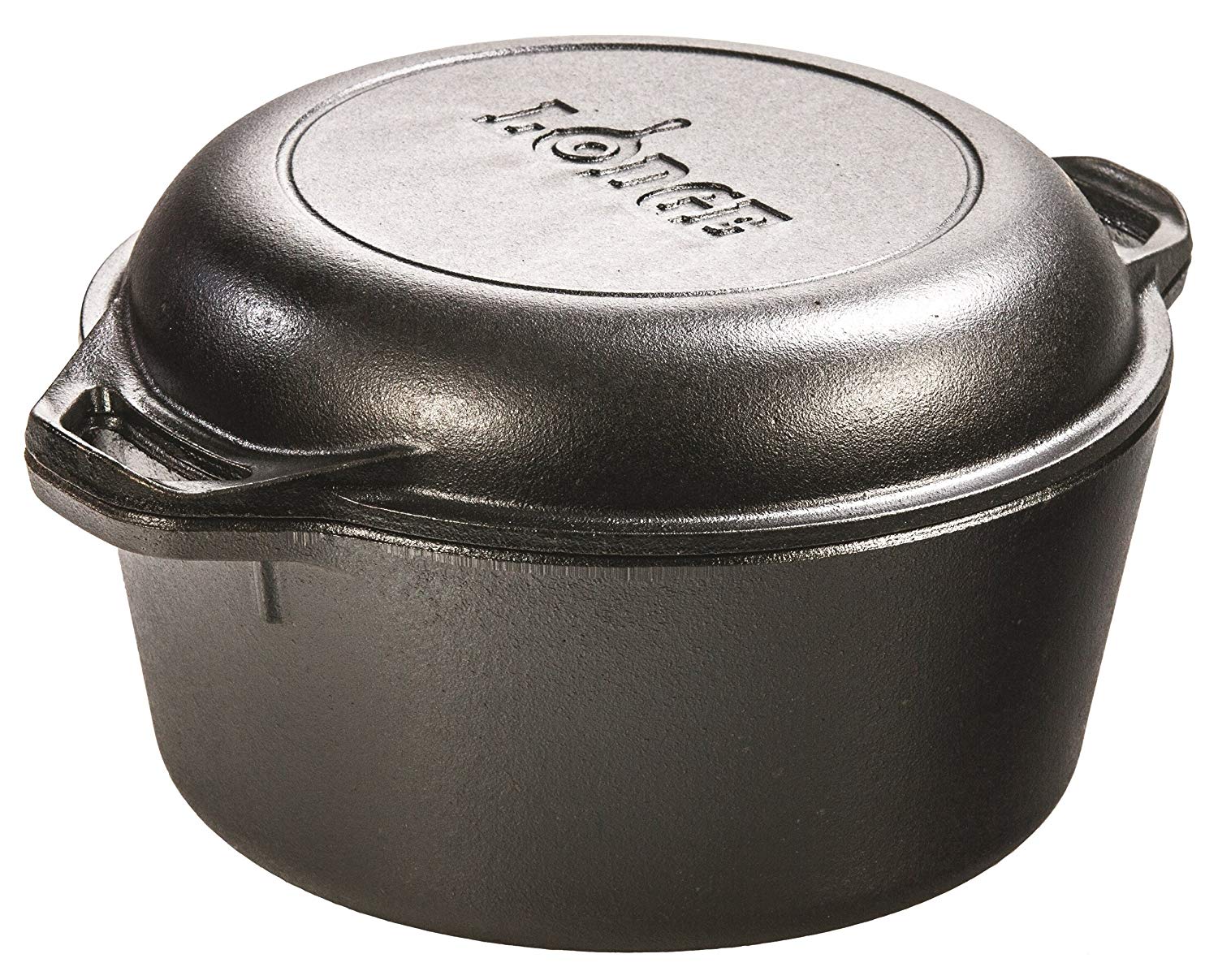 Bộ nồi chảo gang Lodge dung tích 5qt (4.73l, dk 26cm)